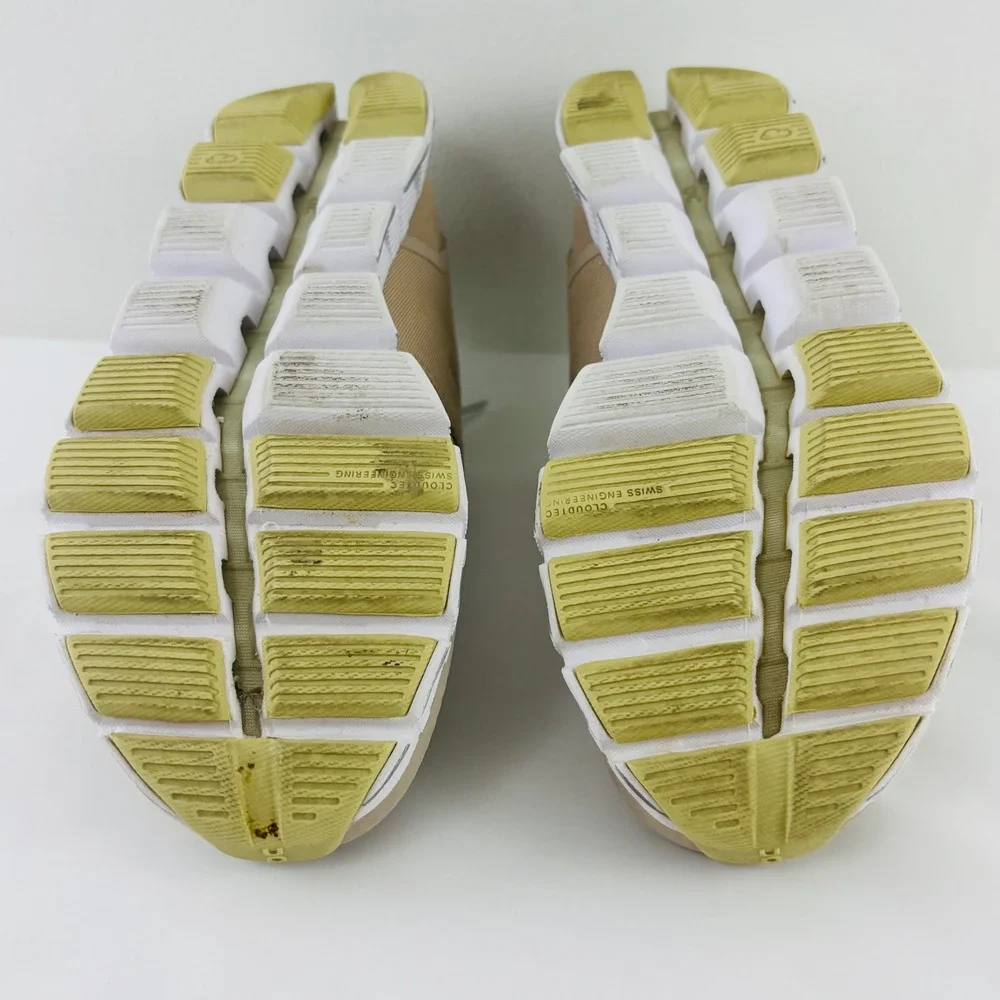 On Cloud Running Women's Haze Sand Athletic Shoes Sneakers Comfort Size 9